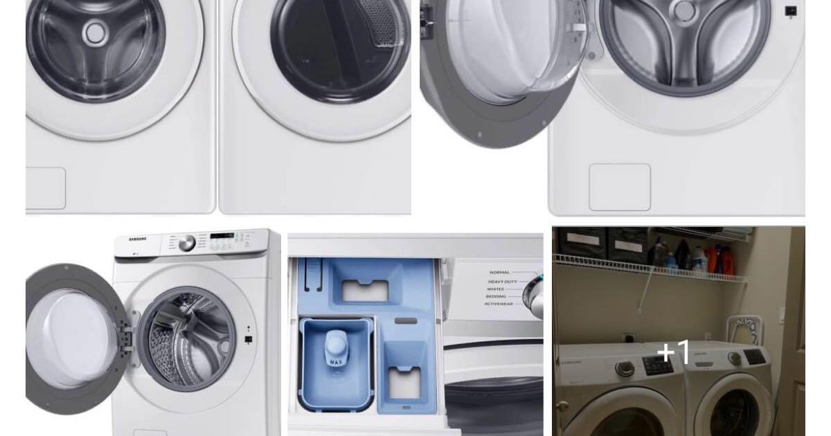 Samsung Front Load Washer & Electric Dryer for 600 in Dallas, TX For