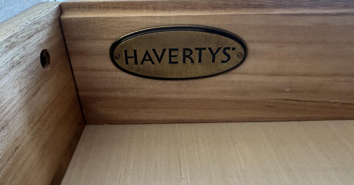 Havertys Desk with Hutch & Matching Chair for 400 in Punta Gorda, FL