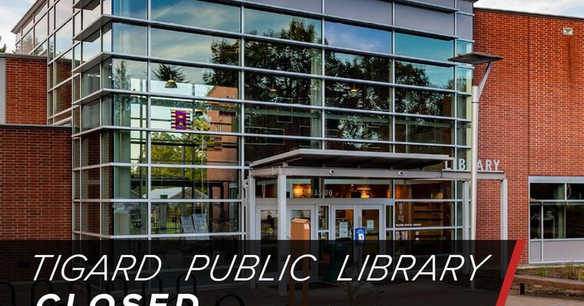 Tigard Library is closed on Friday, Dec. 23 — Nextdoor