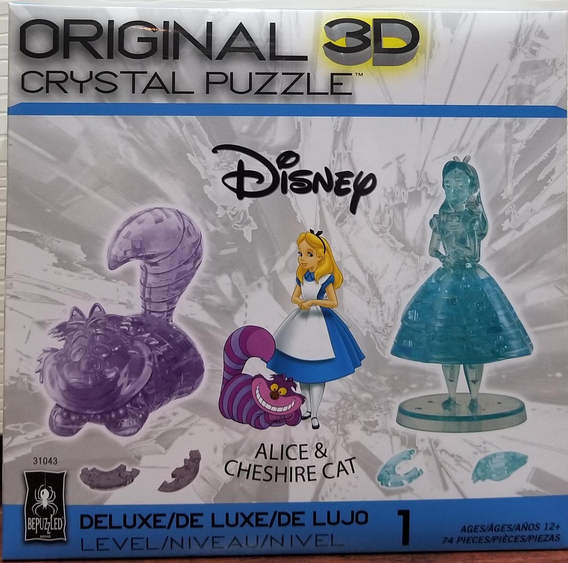 3d crystal puzzle cheshire cat