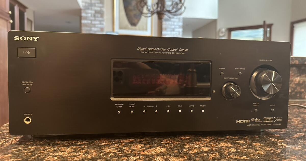 Sony Multi Channel AV Receiver STR-DG520 for Free in Maple Grove, MN ...