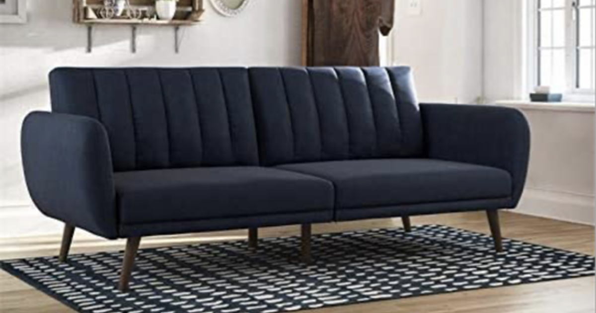 Novogratz Brittany Sofa Futon Must pick up today!! for 85 in Edgewater, FL For Sale & Free