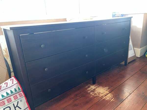 IKEA HEMNES Black-brown 6-Drawer Dresser For 90 In London, Engl& | For Sale & Free Nextdoor IKEA HEMNES Black-brown 6-Drawer Dresser For 90 In London, Engl& | For Sale & Free Nextdoor