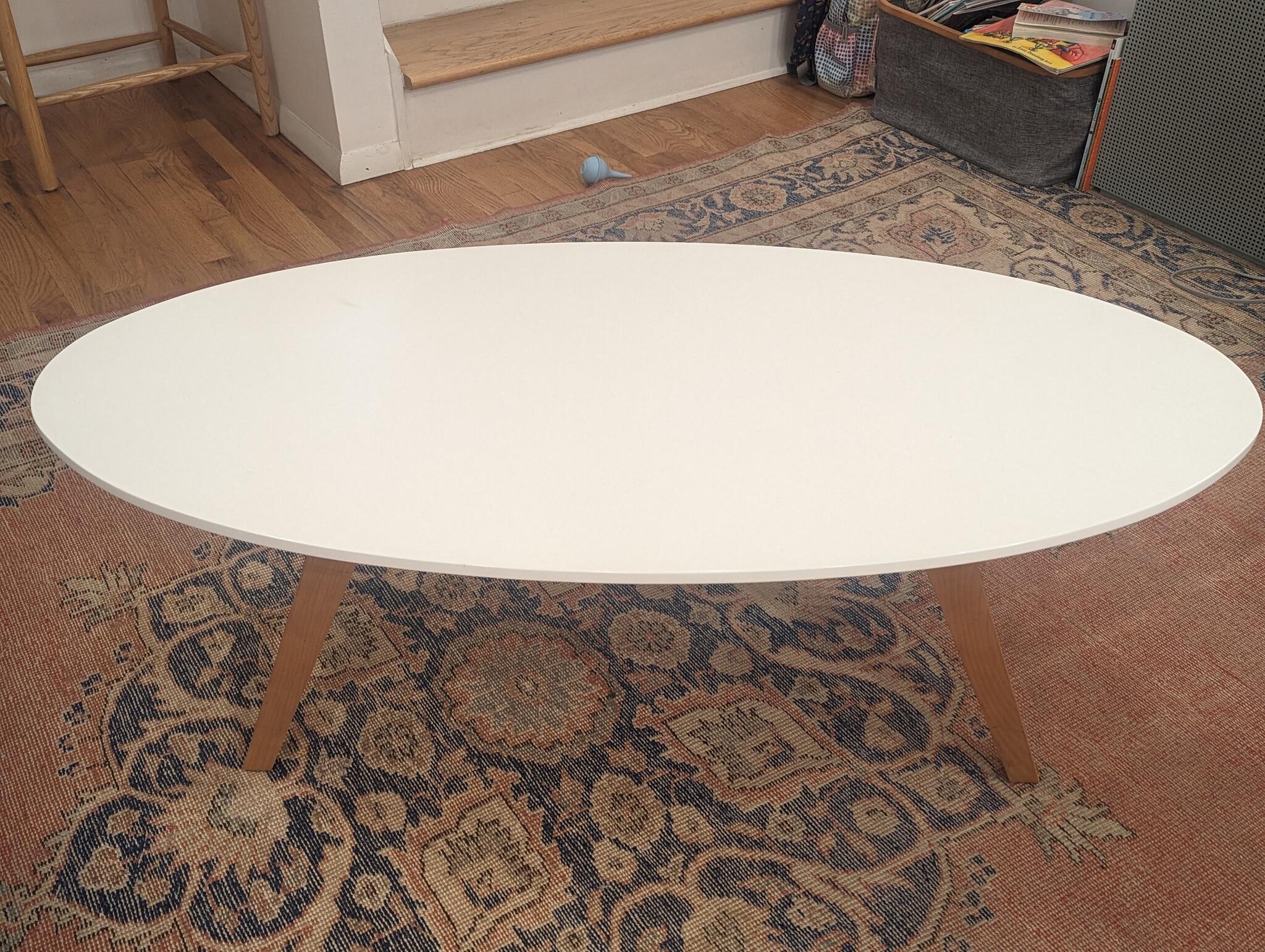 Dolf Oval Coffee Table For 150 In Washington DC For Sale Free Nextdoor