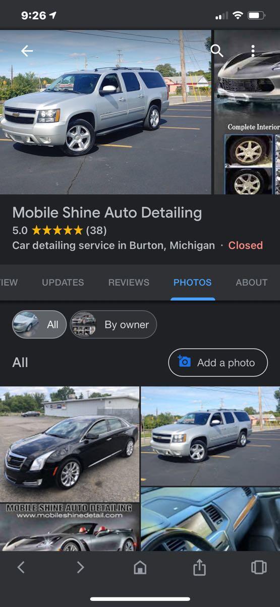 Mobile Shine Auto Detailing Burton MI Nextdoor