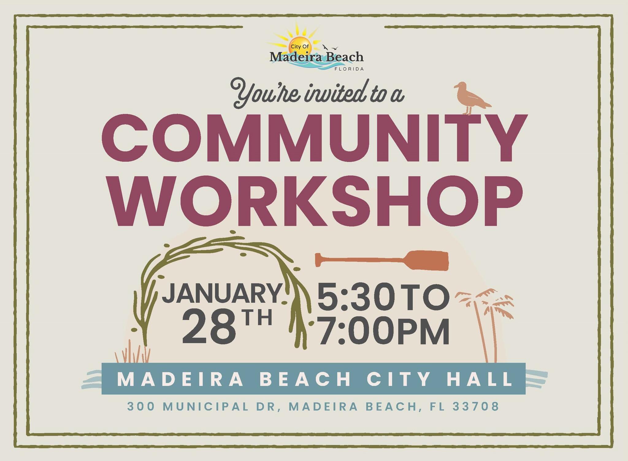 Join The Community Development Staff On January 28th For A Discussion
