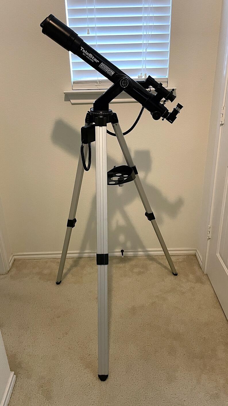 Meade Model DS60 Digital Telestar Telescope with tripod stand for 60 in Kyle, TX For Sale