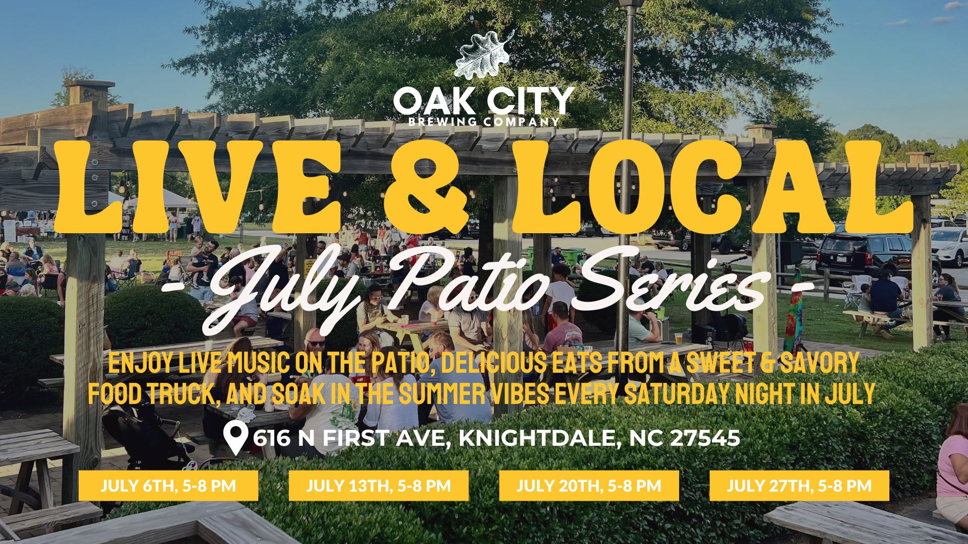 Live & Local - July Patio Series