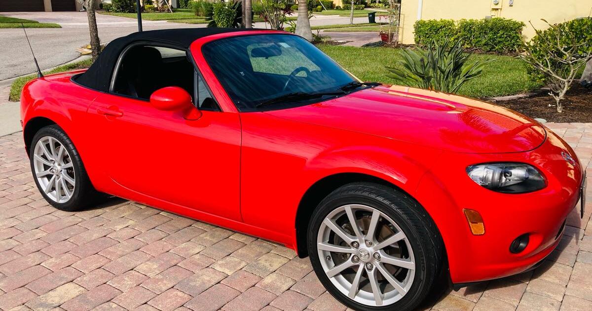 RED MAZDA MIATA MX-5 GRAND TOURING for $10700 in Venice, FL | For Sale ...