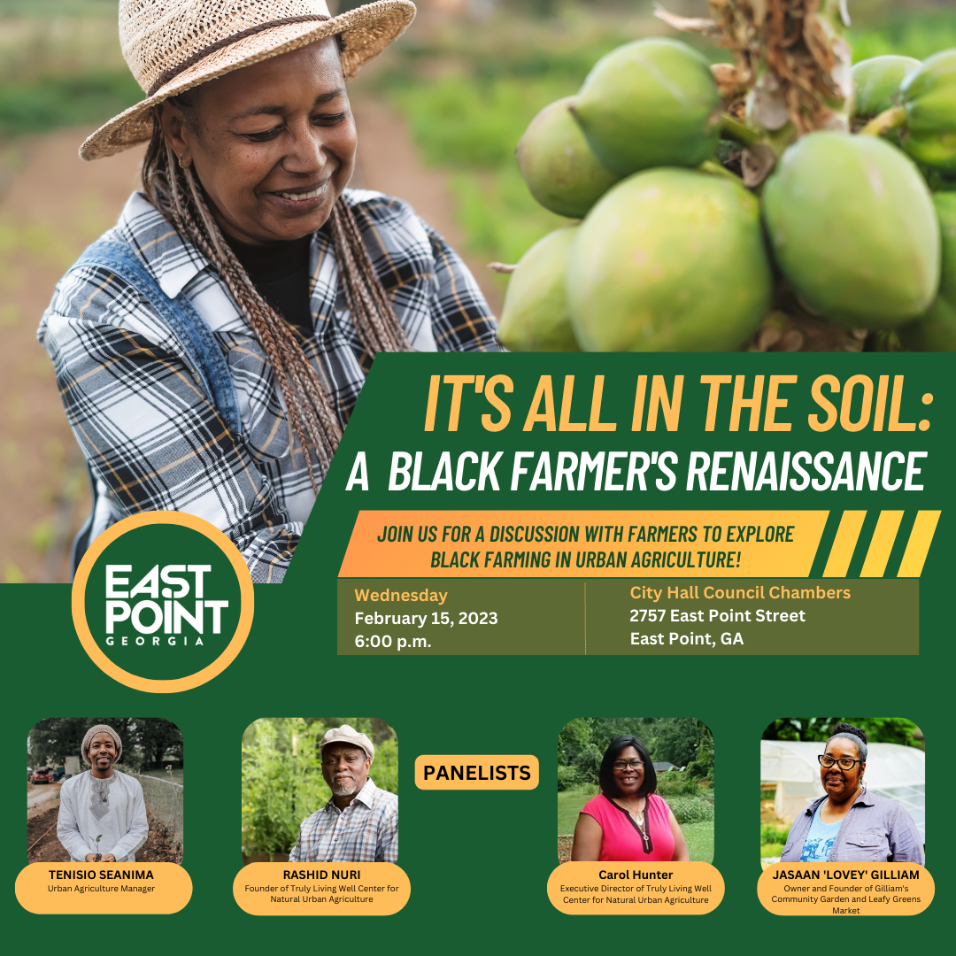 The City of East Point and the East Point Branch Library present "It's