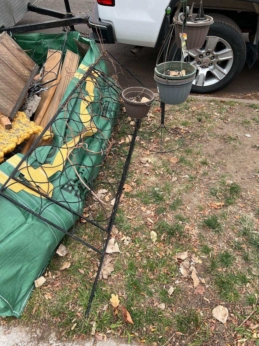 Free planter stand, nursery pots for Free in Denver, CO For Sale