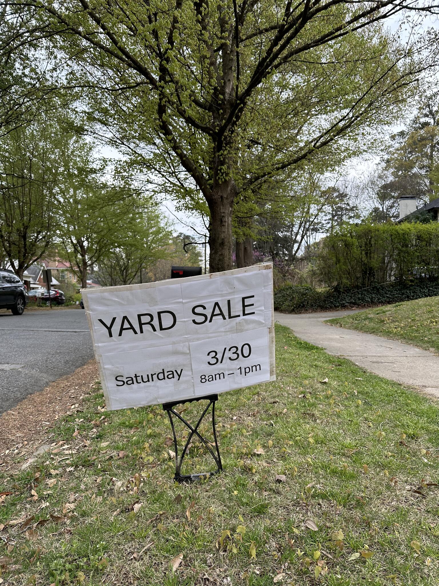 Yard Sale near Emory Saturday 3/30/24 in Atlanta, GA For Sale & Free