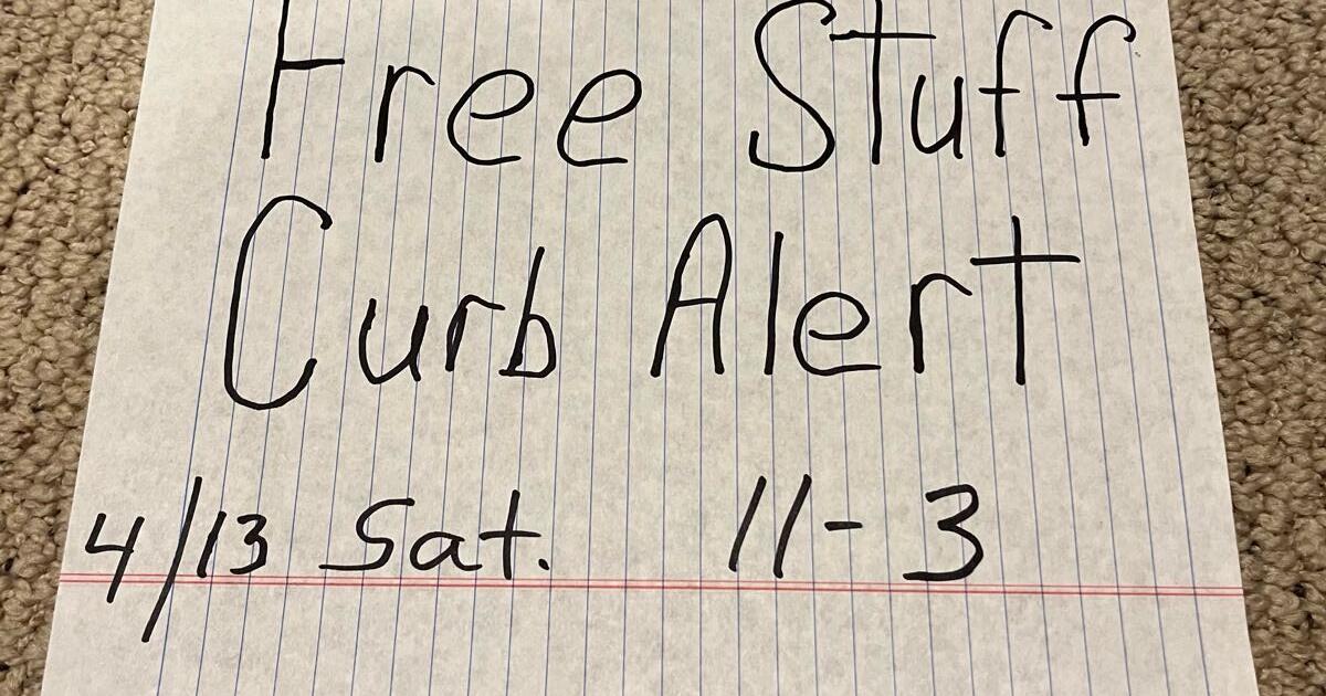 Curb Alert Free Stuff for Free in Lutherville Timonium, MD | For Sale ...