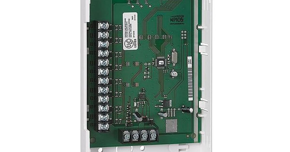 Honeywell home 4208sn v plex serialized 8 zone remote point module