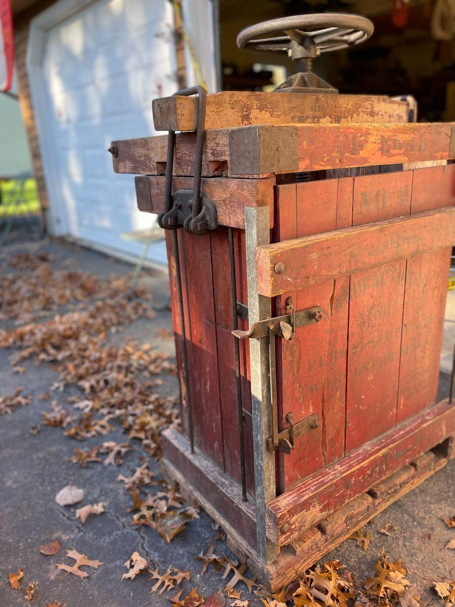 tobacco baler Antique Tobacco Press/Baler For $700 In Meriden, CT