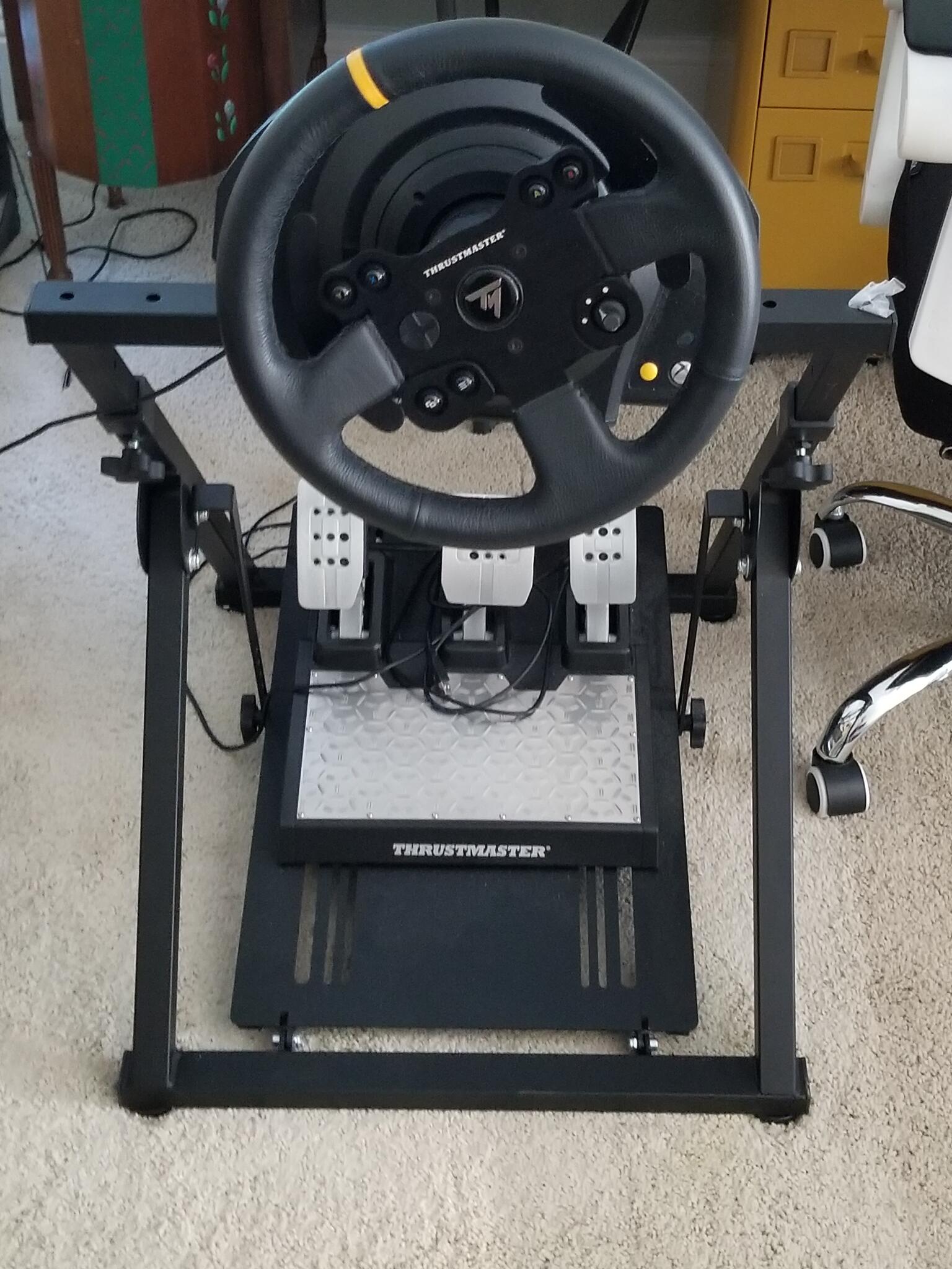 Thrustmaster Xbox Tx Racing Wheel and Servo Base & THRUSTMASTER TLCM