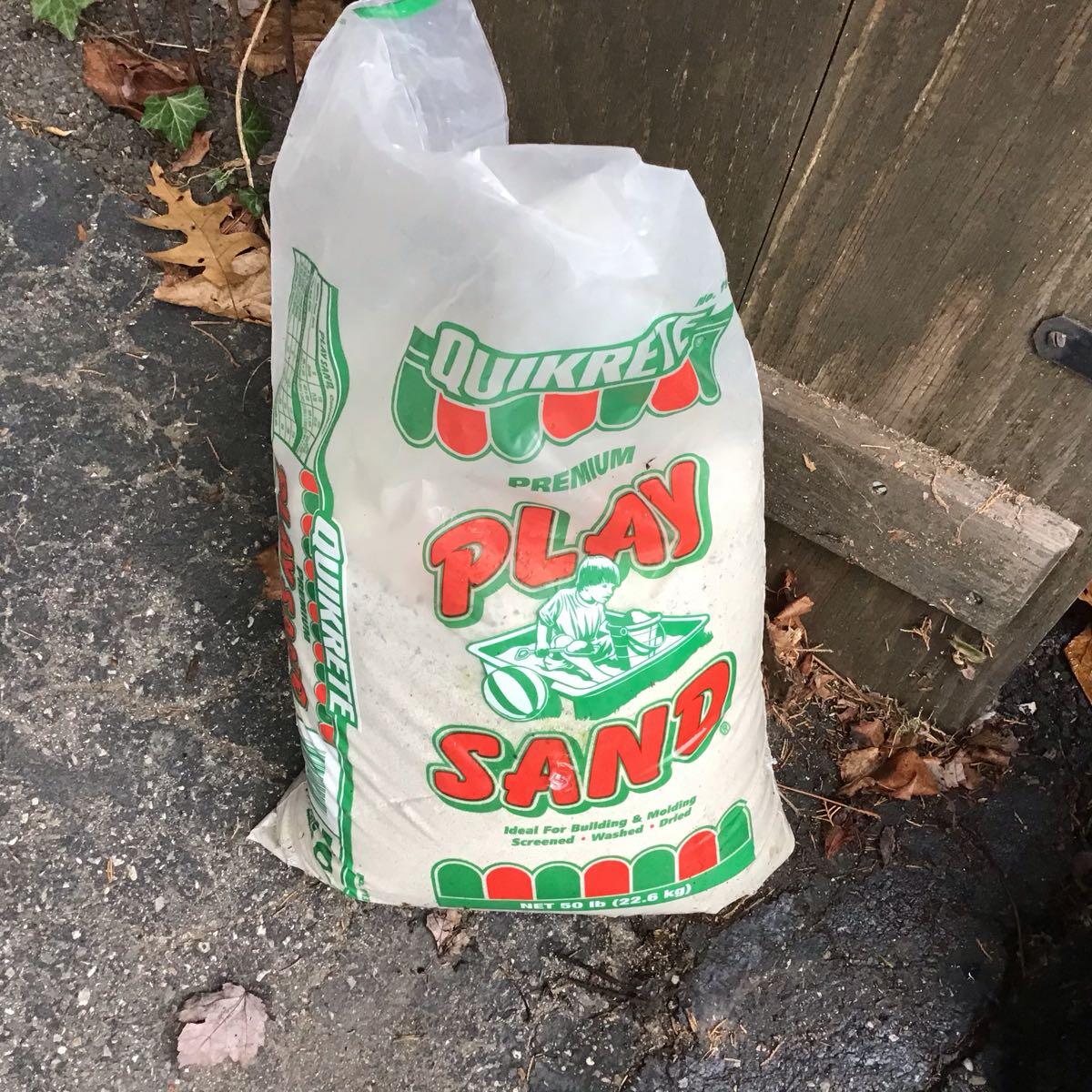 Quikrete play sand for Free in Old Lyme, CT For Sale & Free — Nextdoor