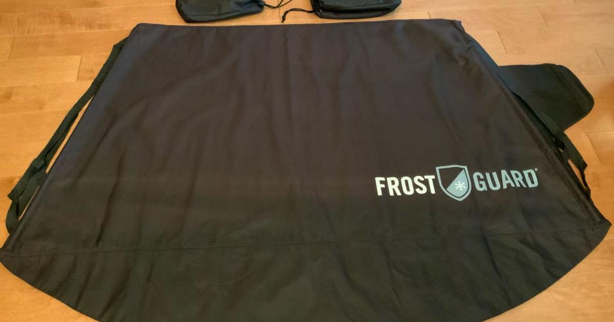 Frost Guard Windshield & Side Mirror Covers, 1-Standard ($20) and 1-XL