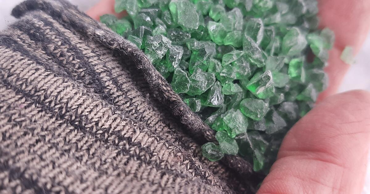 PENDING PICK UP Free collection of glass aggregate, stained glass