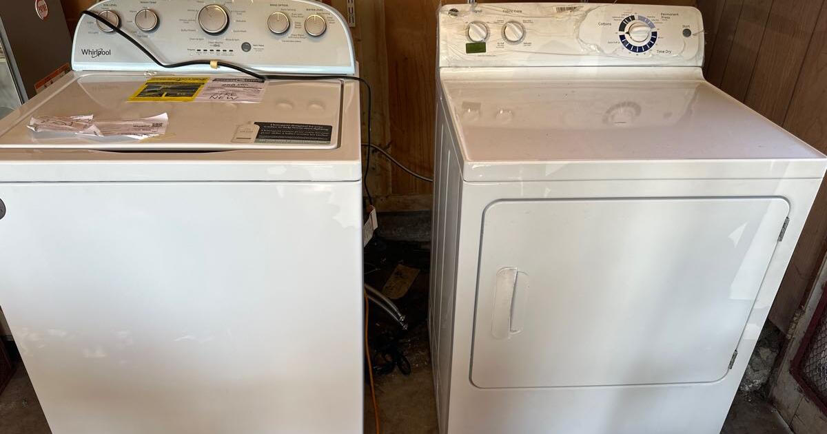 Washer & Dryer for 450 in Vacaville, CA For Sale & Free — Nextdoor