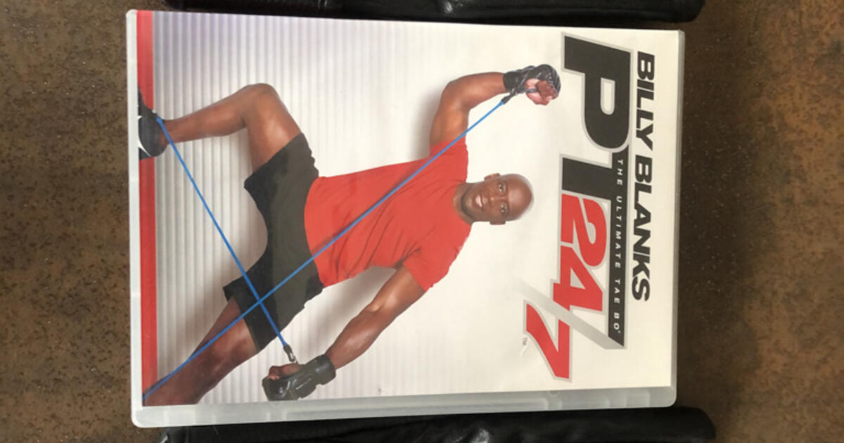 Billy Blanks PT 24/7 The Ultimate Tae Bo 7 DVD Workout Fitness Set for