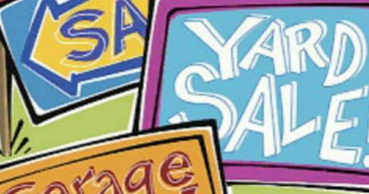 Multiple family Yard Sale 3/11/2023. 8am to 1pm. Please no early birds