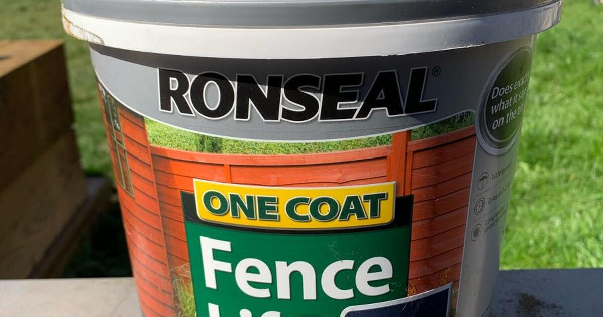 ronseal one coat fencelife mountain blue
