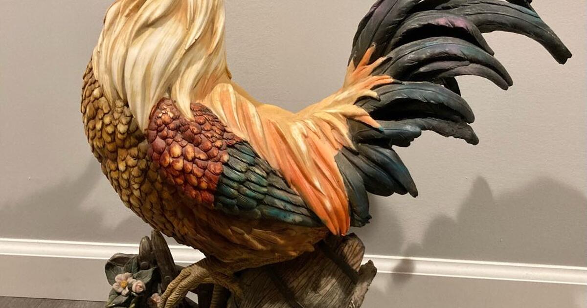 Big Ceramic Rooster (23” High) for 35 in Dublin, OH For Sale & Free