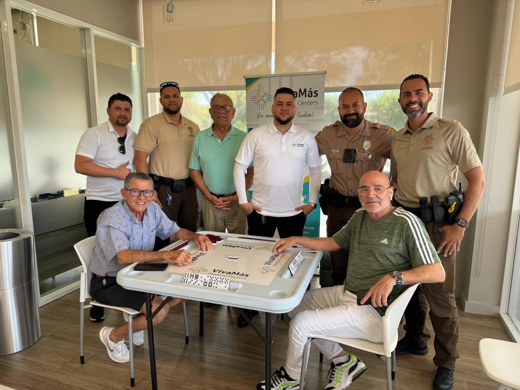 Our Midwest District Neighborhood Resource Officers visited our elders
