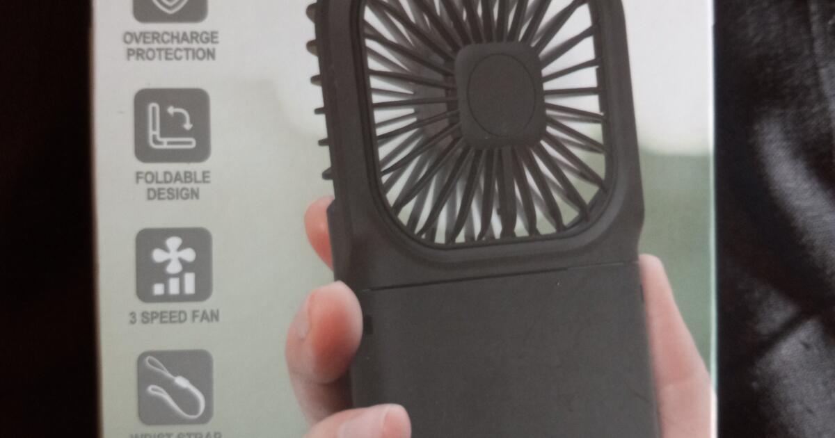 Digital Essentials 2in1 portable fan and power bank for 15 in Agoura