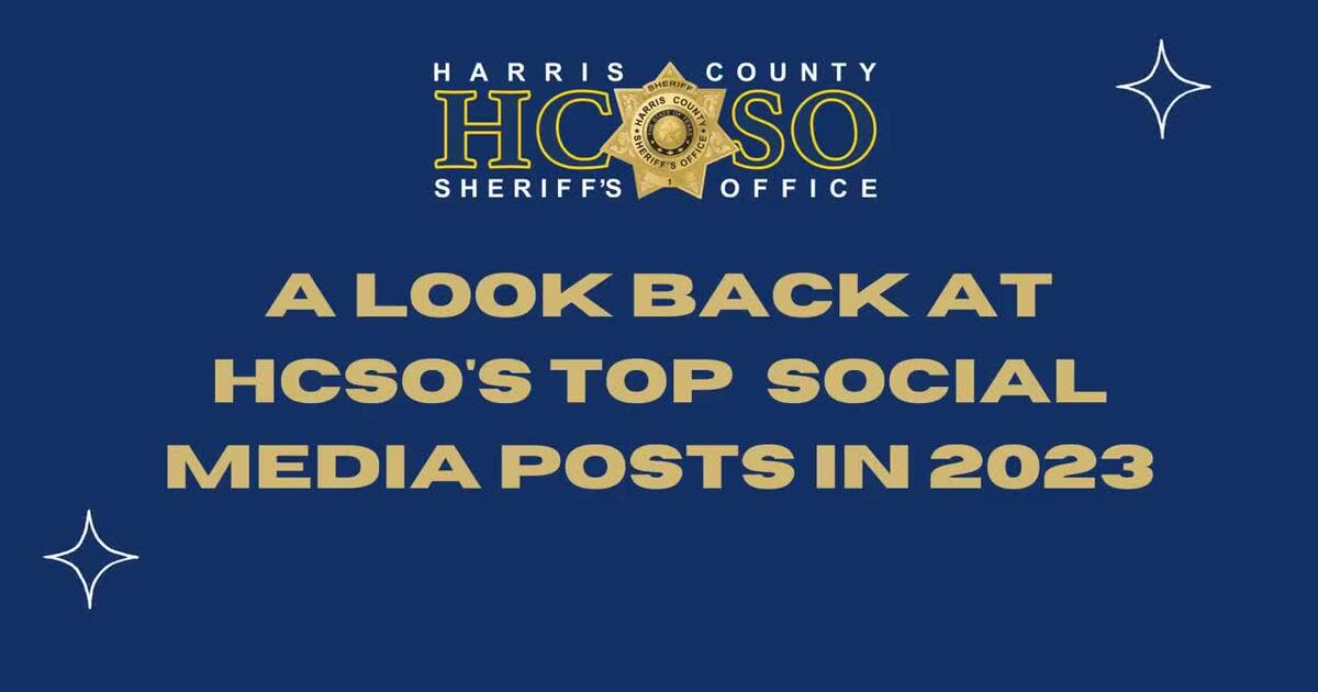 A Recap Of HCSO's Most Popular Social Media Posts In 2023. — Nextdoor