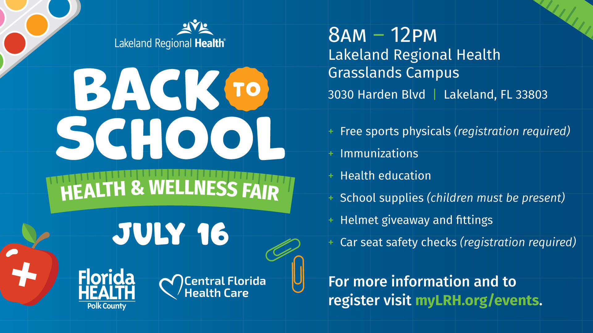 Back to School Events in Central Florida 