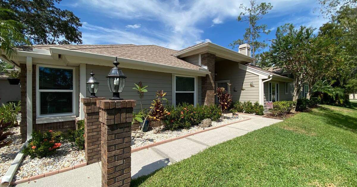 East Lake Woodlands Newly Updated Maintenance Free Home w/New Roof for Sale for 599900 in Palm