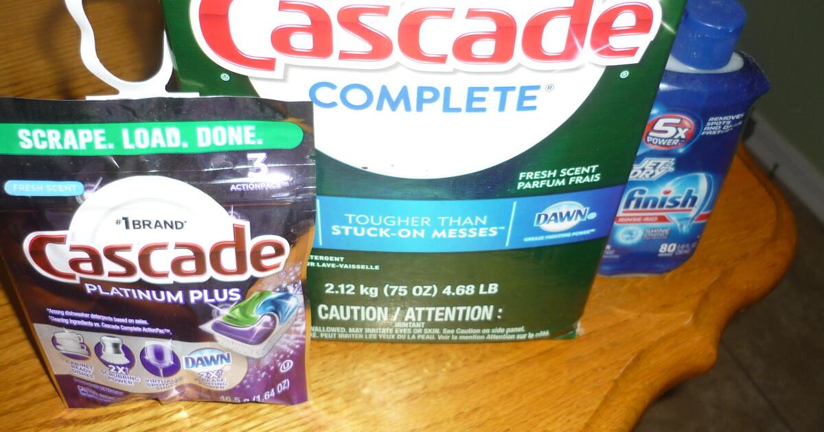 Update Claimed Awaiting PickUp Free Dishwasher Detergent + More