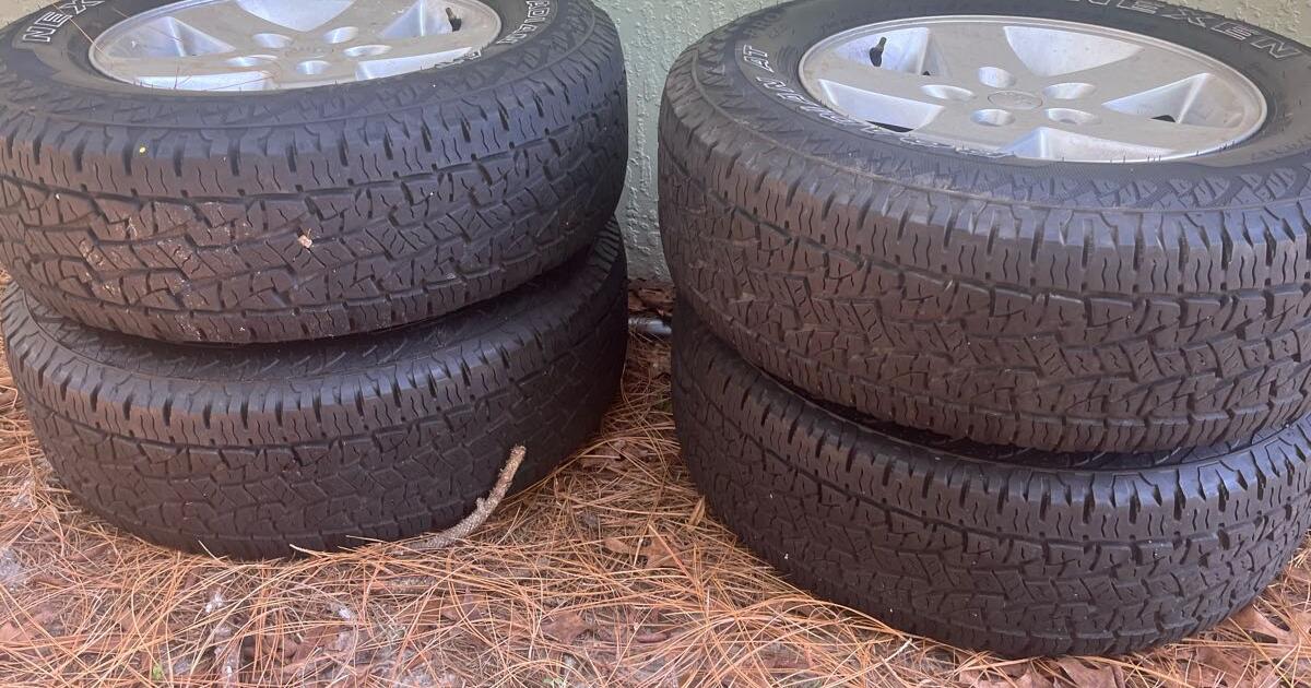 Rims w/Tires 255/70R17 for 500 in Ocala, FL For Sale & Free — Nextdoor