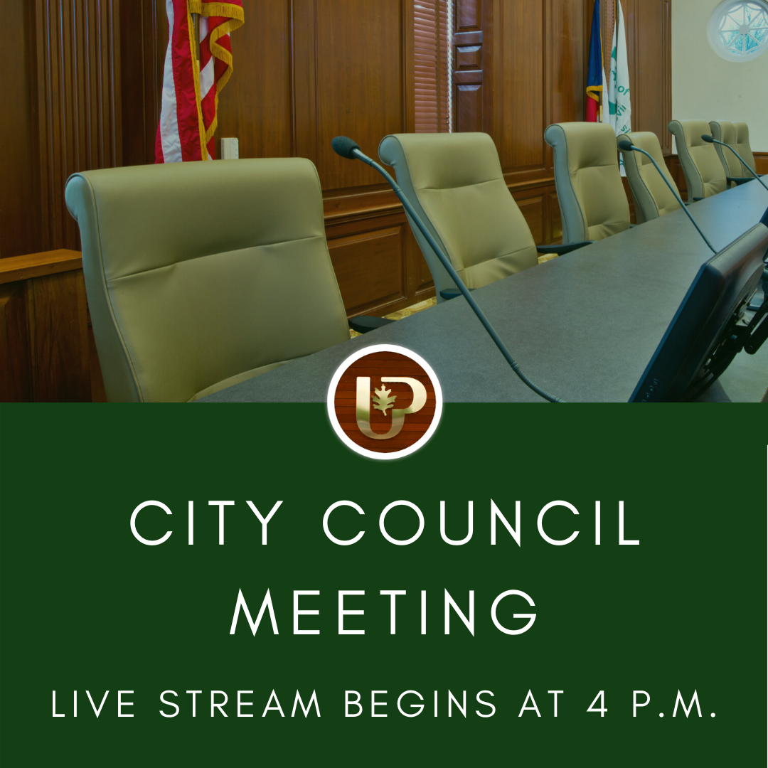 City Council meeting tonight live stream begins at 4 p.m. (City of