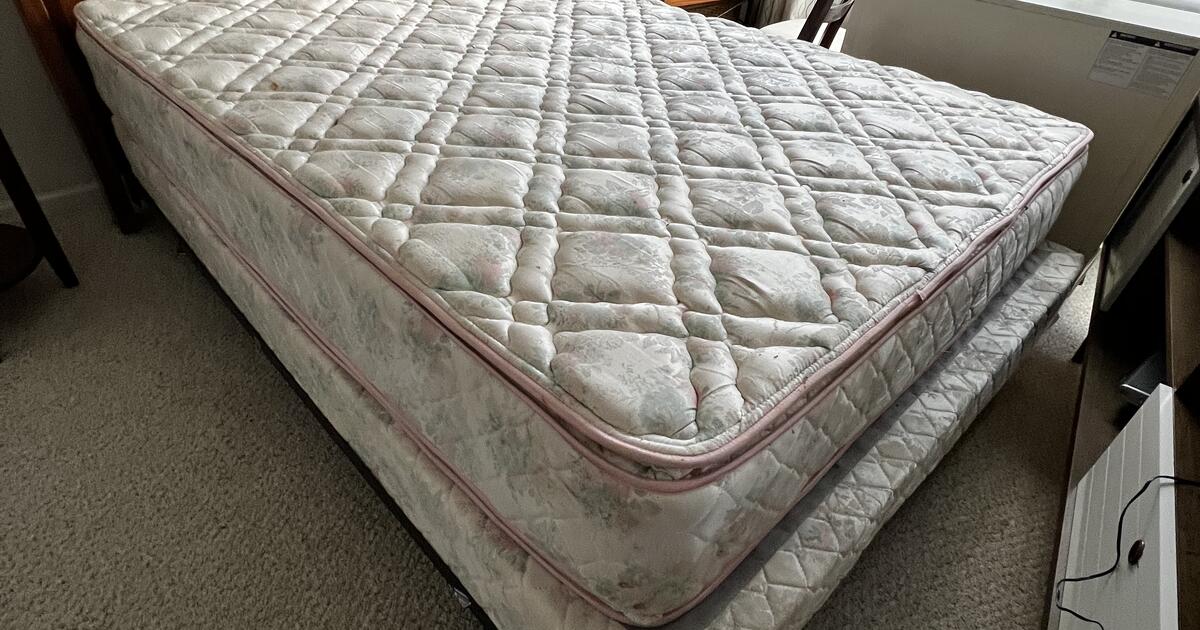 Queen Box spring Mattress for Free in Cary, NC For Sale & Free — Nextdoor