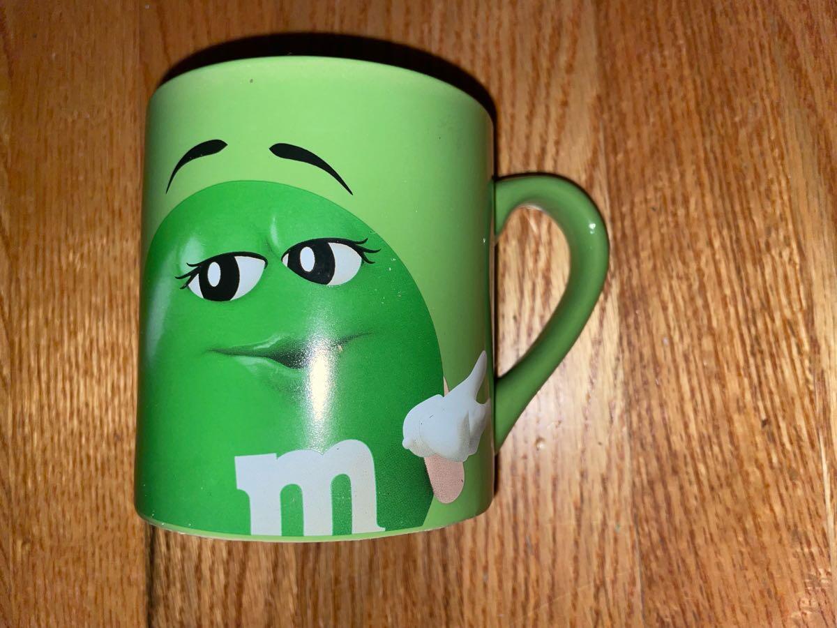 Green M&M Coffee Tea Cup Mug "I Melt For No One" Cup Large 16 fl. oz.