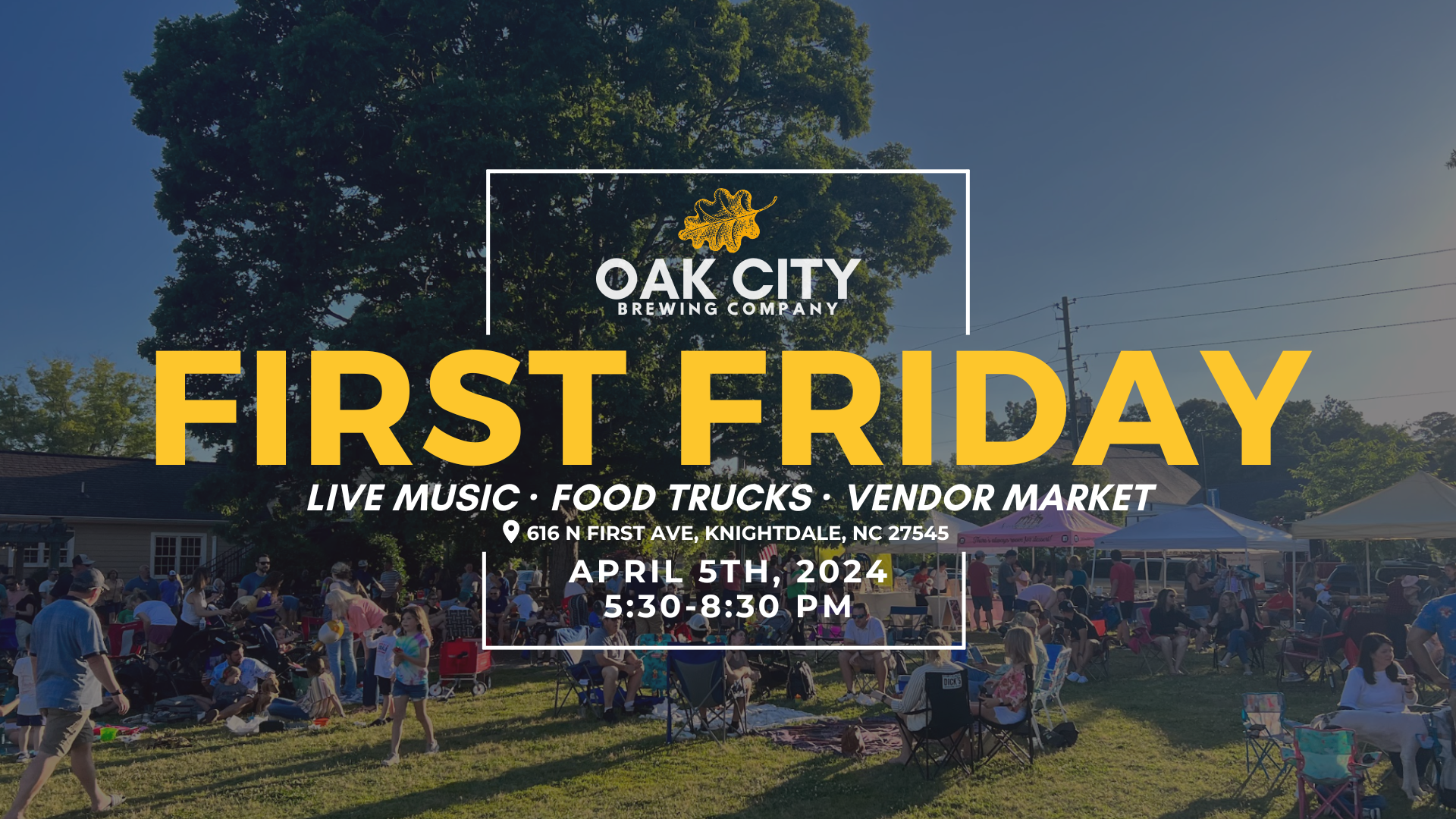 First Friday — Live music...