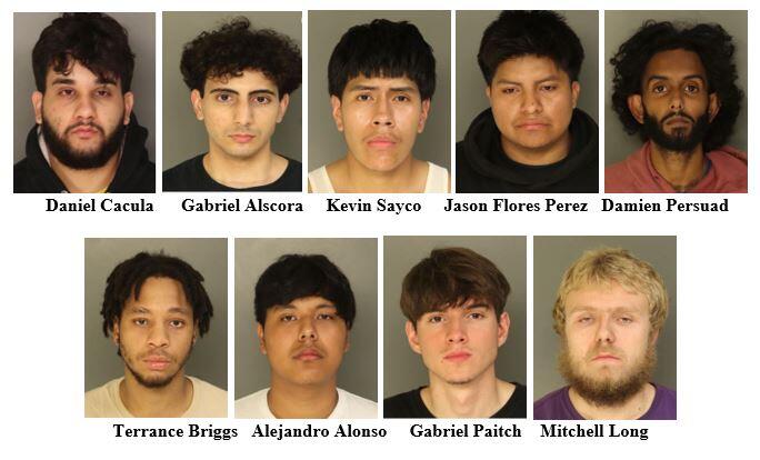Newark Police Arrest Nine Out-of-Towners for Eluding During Illegal Car