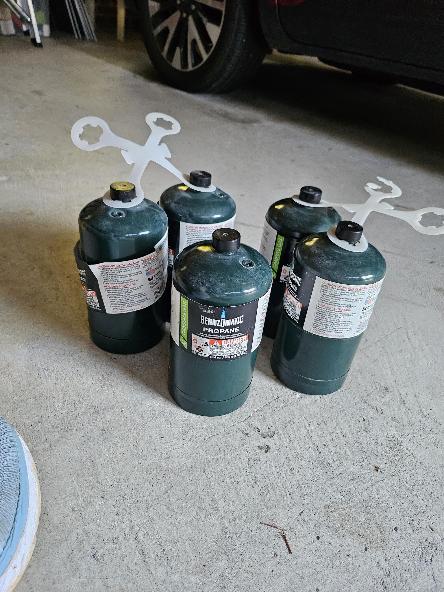 Bernzomatic Propane Tanks