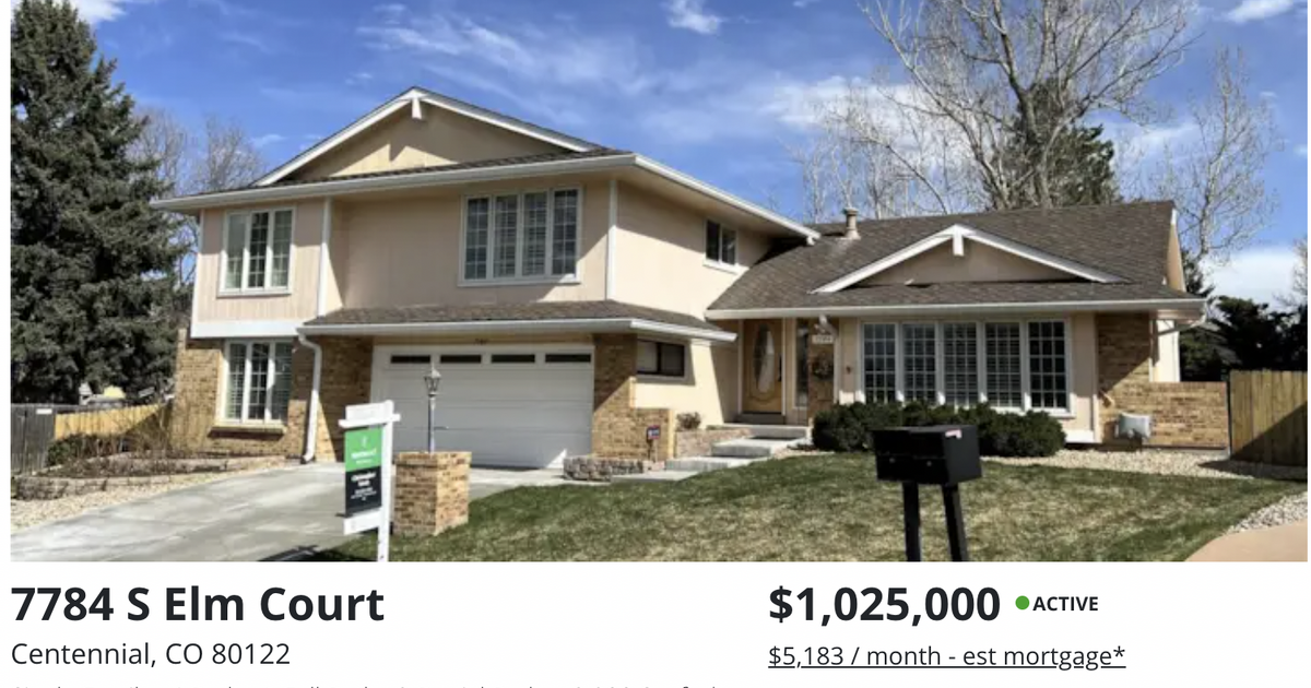 HERITAGE GREENS *BEAUTIFUL* Home for SALE for 1025000 in Centennial