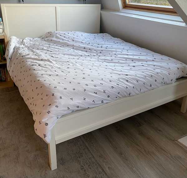 Verplicht slachtoffer Doe een poging Tweepersoons Wit Ikea Bed 160x200 Cm Voor Gratis In Utrechtse Heuvelrug, UT  | Gratis/Te Koop — Nextdoor