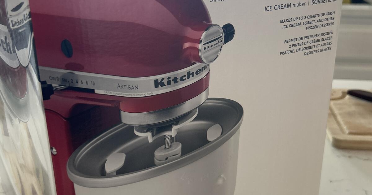 Kitchen aid ice cream maker attachment for 30 in Corpus Christi, TX