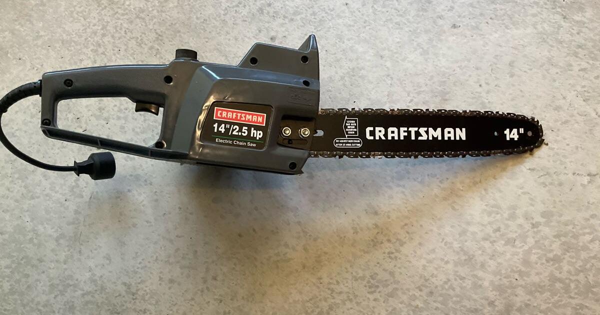 Craftsman Electric Chain Saw In For In Roseville Ca Finds Nextdoor