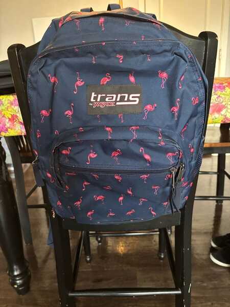 flamingo jansport backpack SuperBreak Plus with Padded 15-inch Laptop Sleeve and Integrated Bottle Pocket - Spacious and Durable Daypack for Work and Travel The JANSPORT Superbreak Plus FX keeps your day organized without losing the easy JanSport Superbreak Backpack - Flamingo