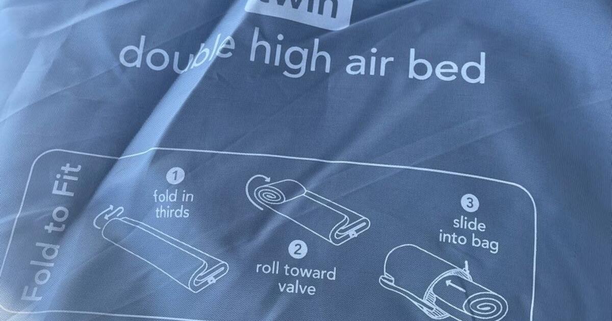 embark twin double high air mattress review