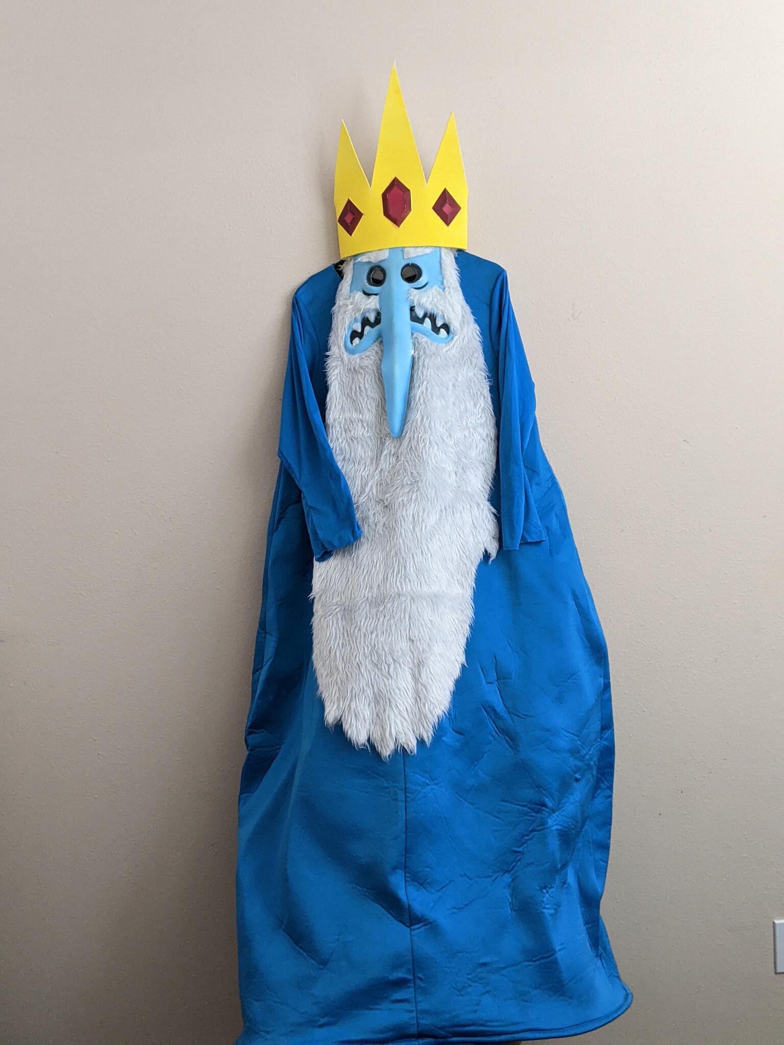 Adult Size- Spirit Halloween- Ice King Costume for $30 in Wesley