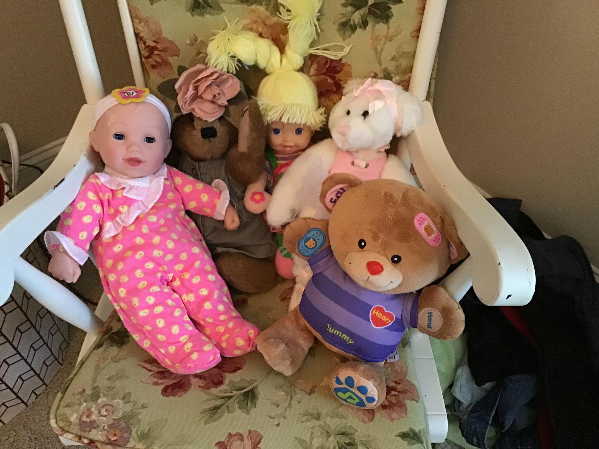 Assorted Plush Toys and Dolls