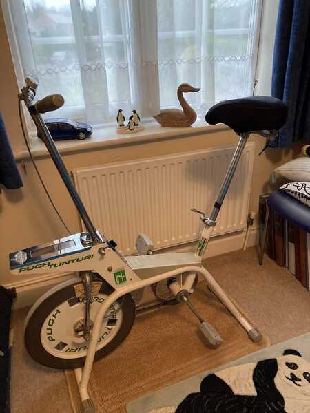 Vintage tunturi discount exercise bike